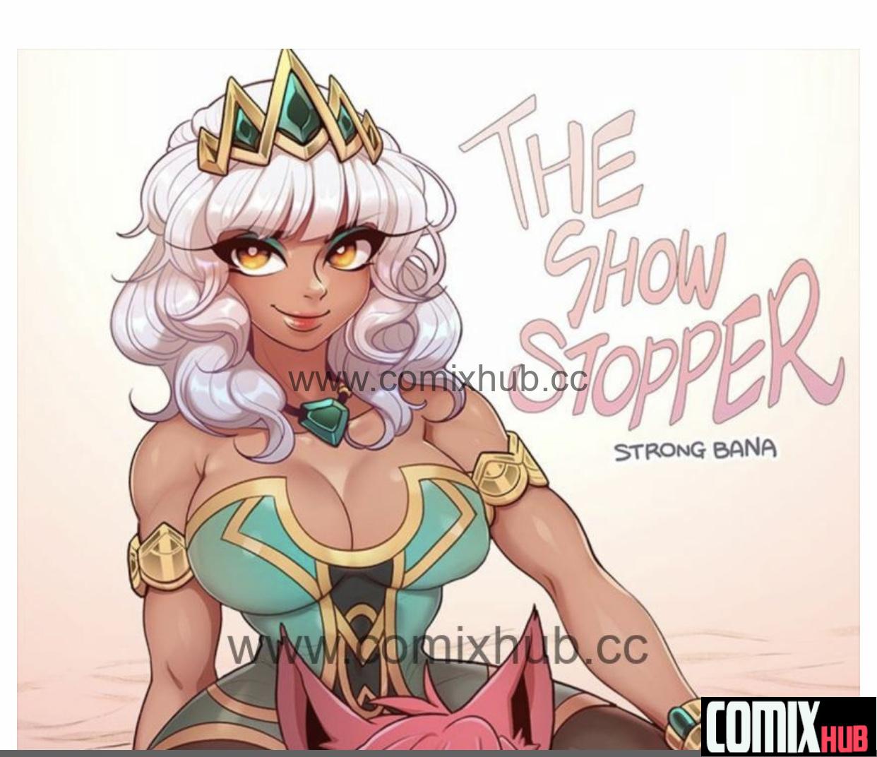 Порно комиксы, The Show Stopper Порно комиксы, Большая грудь, Большая попа, Большие члены, Мастурбация